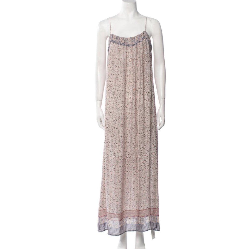 Vince Dress Maxi Silk Spaghetti Straps Vaca Summer Comfy Size 4